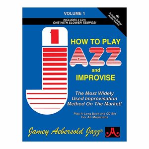 LIVRE JAZZ & IMPROVISATION A / CD VOL. 1 JAMEY AEBERSOLD