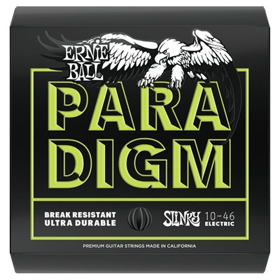 CORDES DE GUITARE ÉLECTRIQUE SLINKY 10-46 PARADIGME ERNIE BALL