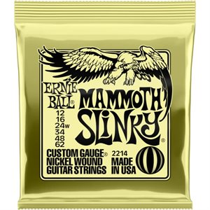 CORDE GUIT ELEC. 12-62 MAMMOTH SLINKY ERNIE BALL