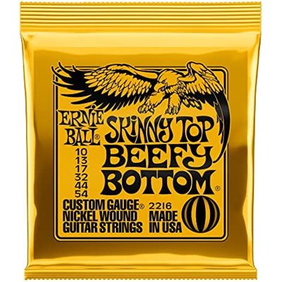 CORDES DE GUITARE ÉLECTRIQUE SKINNY TOP BEEFY 10-54 BOTTOM ERNIE BALL