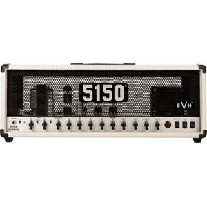 TÊTE D'AMPLI DE GUITARE ÉLECTRIQUE SÉRIE 5150 ICONIC 80W BLANCHE EVH