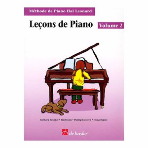LIVRE LEÇONS DE PIANO VOL. 2 HAL LEONARD