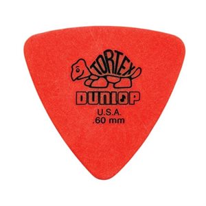 SAC DE PICK (10) TORTEX TRIANGLE .60 DUNLOP