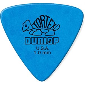 SAC DE PICK (10) TORTEX TRIANGLE 1.0 DUNLOP