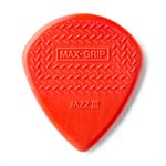 SAC DE PICK (6) MAX GRIP JAZZ III NYLON ROUGE DUNLOP