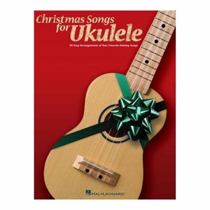 BOOK CHRISTMAS SONGS FOR UKULELE HAL LEOANRD