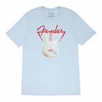 T-SHIRT XXLARGE STRAT LINES FENDER