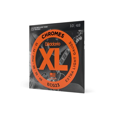 CORDE GUIT ELEC. FLATWOUND 10-48 D'ADDARIO