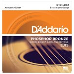 CORDE DE GUITARE ACOUSTIQUE 10-47 D'ADDARIO