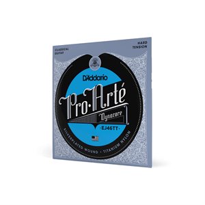 CORDES GUIT CLASS. PRO-ARTE TITANIUM HARD D'ADDARIO