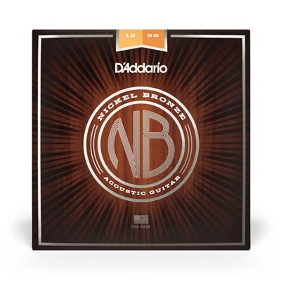 CORDE GUIT AC. NICKEL BRONZE 12-56 D'ADDARIO