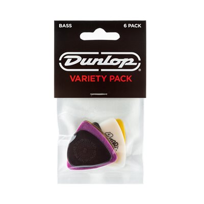 SAC DE PICK (6) DE BASS MIX GAUGES VARIÉS DUNLOP